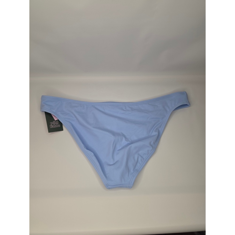 Wild Fable Medium Coverage Bikini Bottom Blue Large NWT - Picture 2 of 2